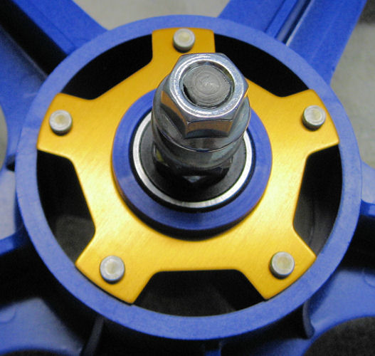 Gen 1.1 Kool Caps For Tuff Wheel II's in Silver BMX