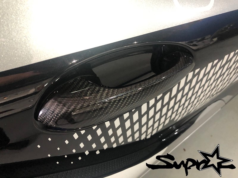2020 up Supra MKV A90 carbon fiber door handle covers
