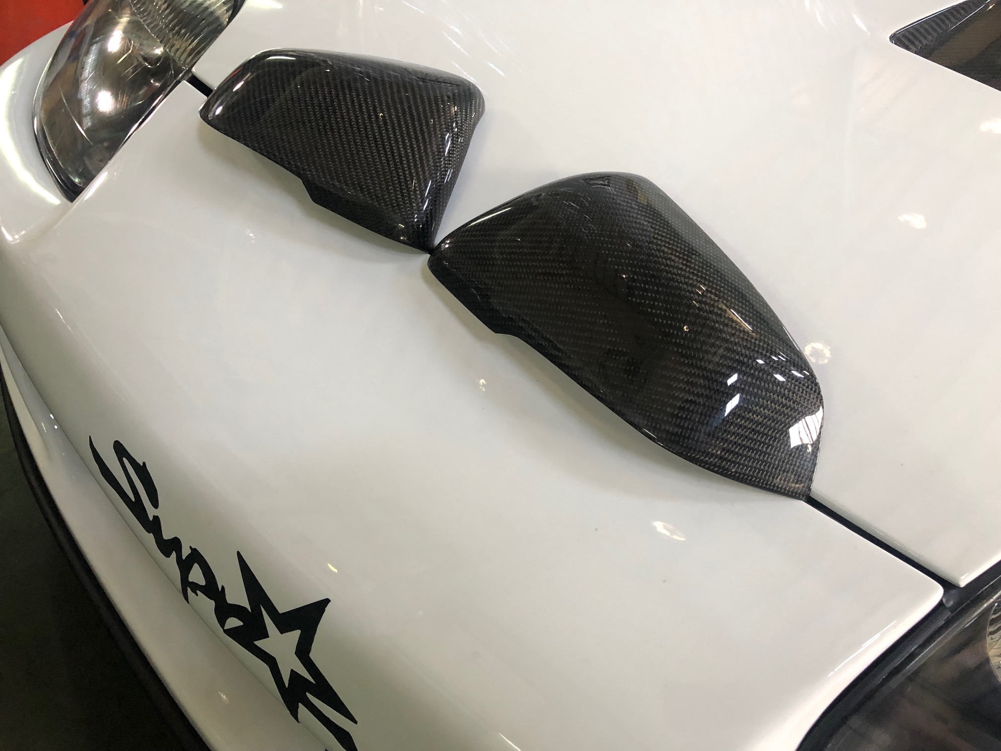2020 up Toyota Supra Carbon Fiber Mirror covers A90 MK5