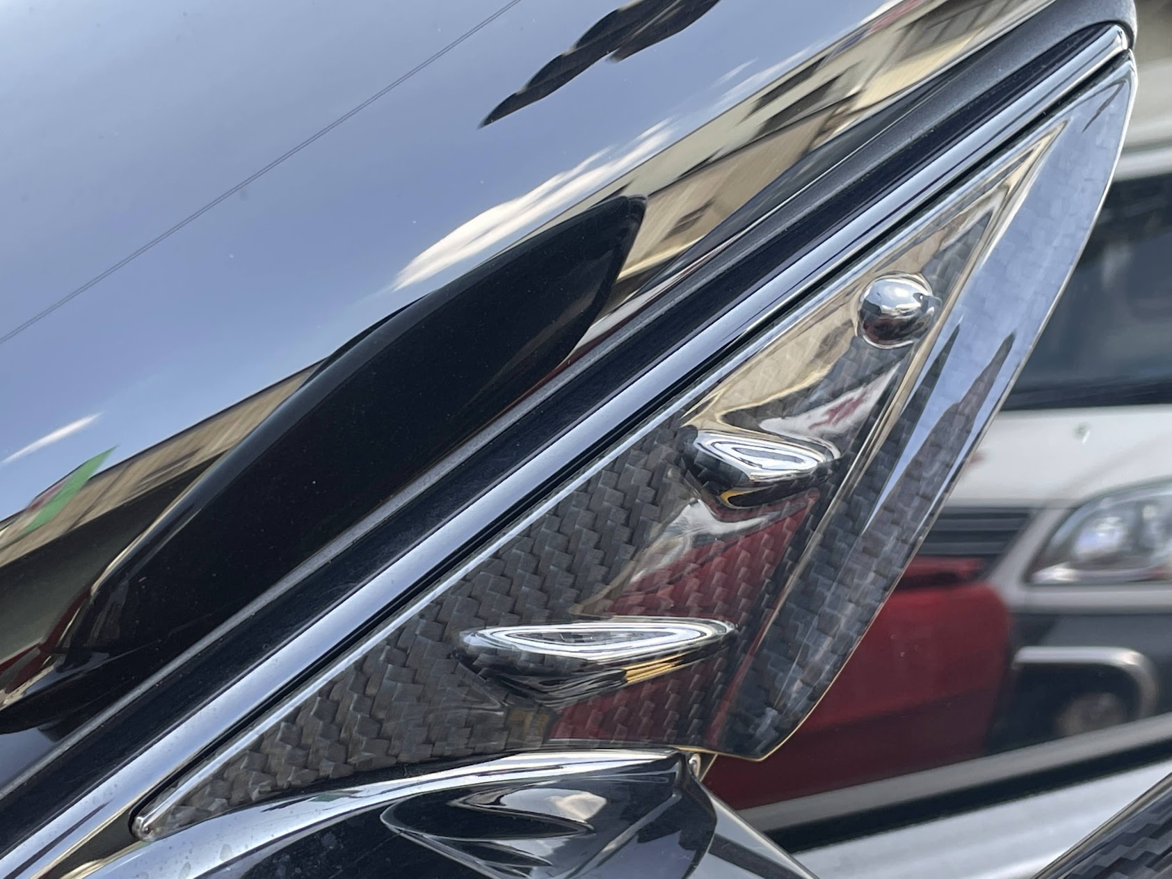 2020 up Toyota GR Supra MKV A90 Carbon Anti-wind Buff covers