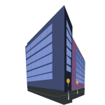 Business building icon