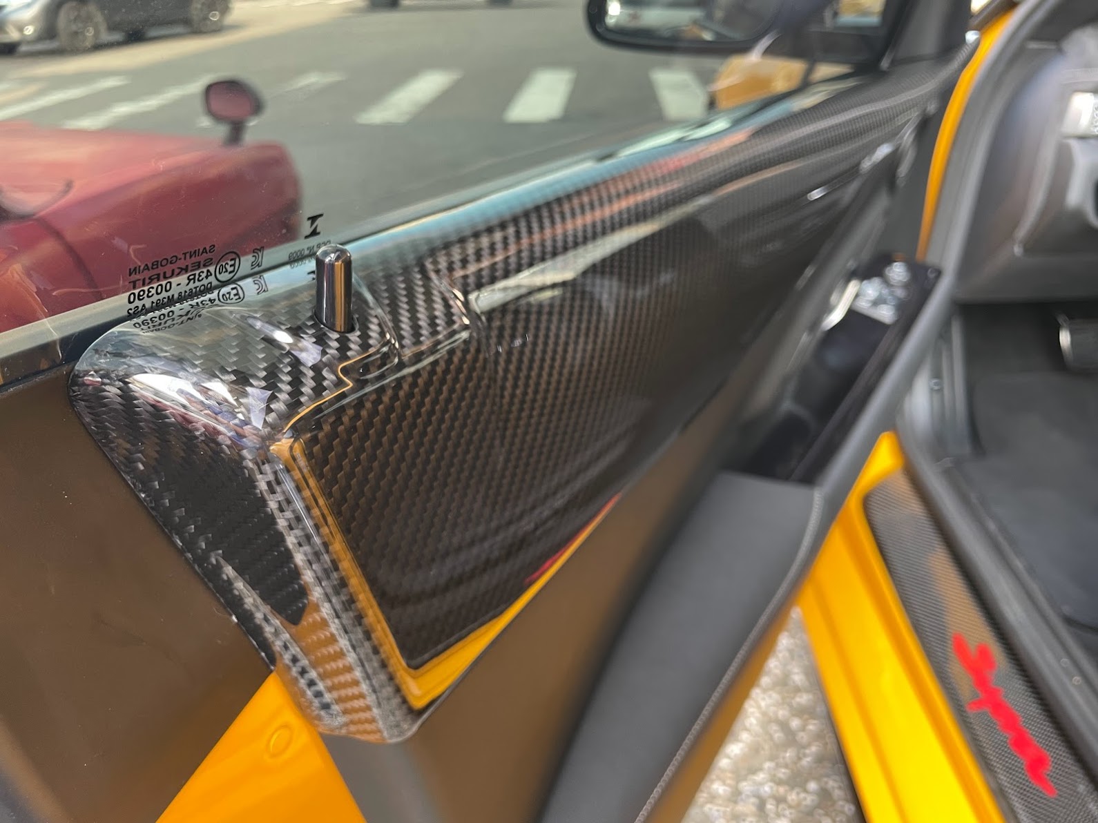 2020up Toyota GR A90 Supra MKV Carbon door top panels
