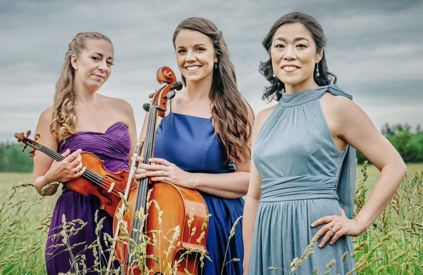 Champlain Trio: Letitia Quante - violin, Emily Tauble - cello, Hiromi Fukuda - Piano
