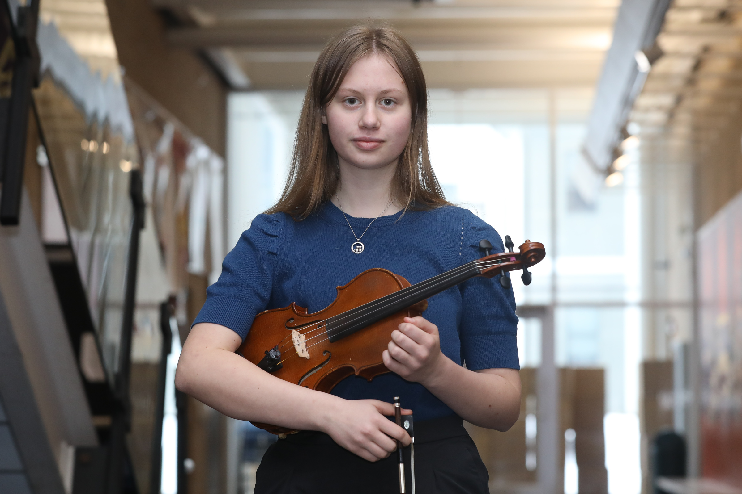 Maaike Dam, violin soloist February 2024
