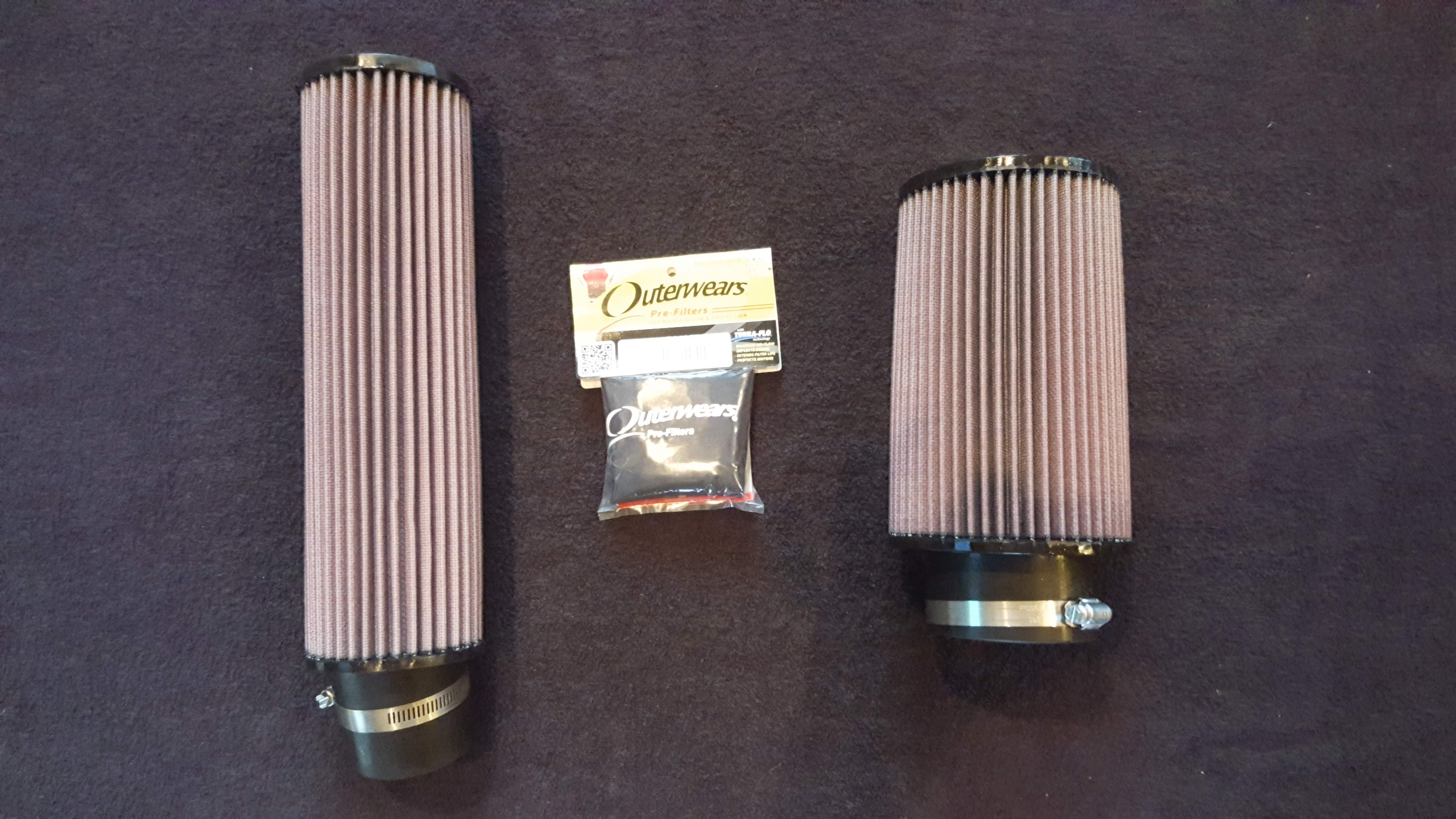 K&N Air Filters and Outerwears/2 and 4 stroke