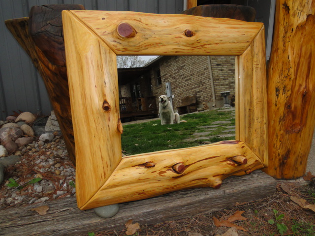 Cedar frame