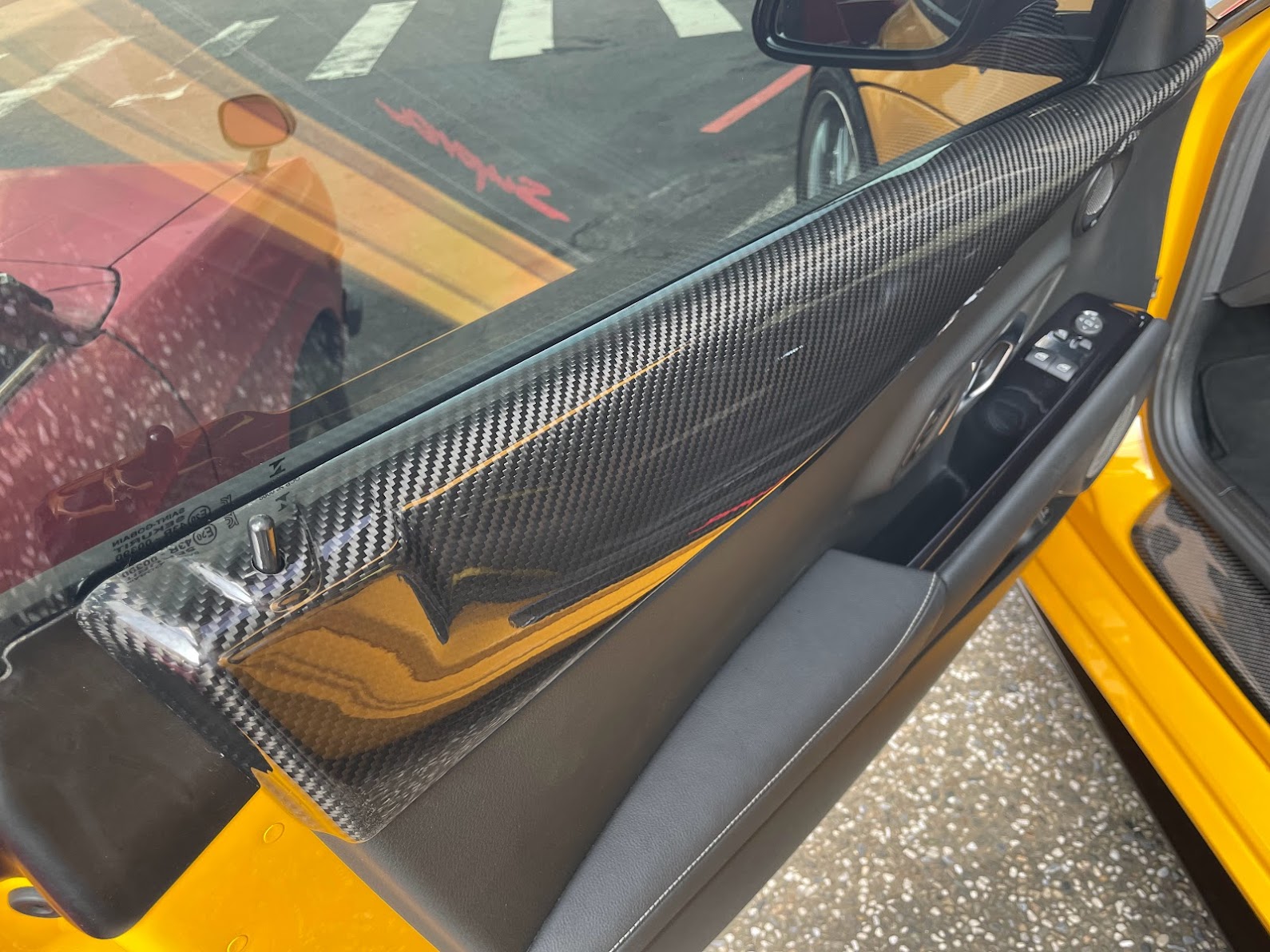 2020up Toyota GR A90 Supra MKV Carbon door top panels